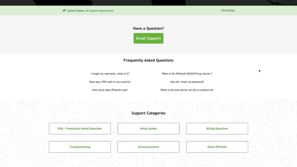 IPVanish Customer Support IPVanish Customer Support