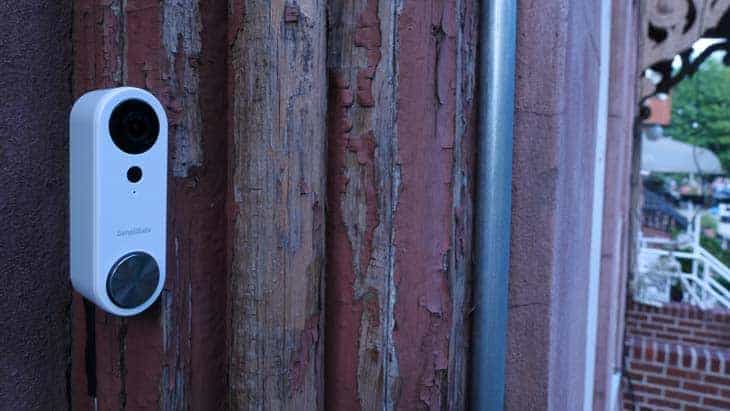 We chose a place for our Video Doorbell that watches over the entire front yard We chose a place for our Video Doorbell that watches over the entire front yard