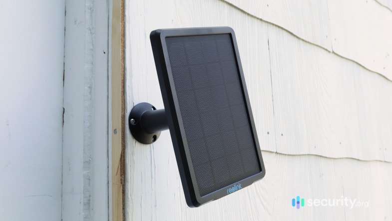 ReoLink Go Solar Panel Outside ReoLink Go Solar Panel Outside