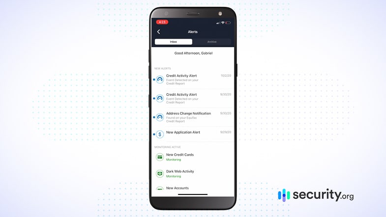 Lifelock App Alerts Lifelock App Alerts