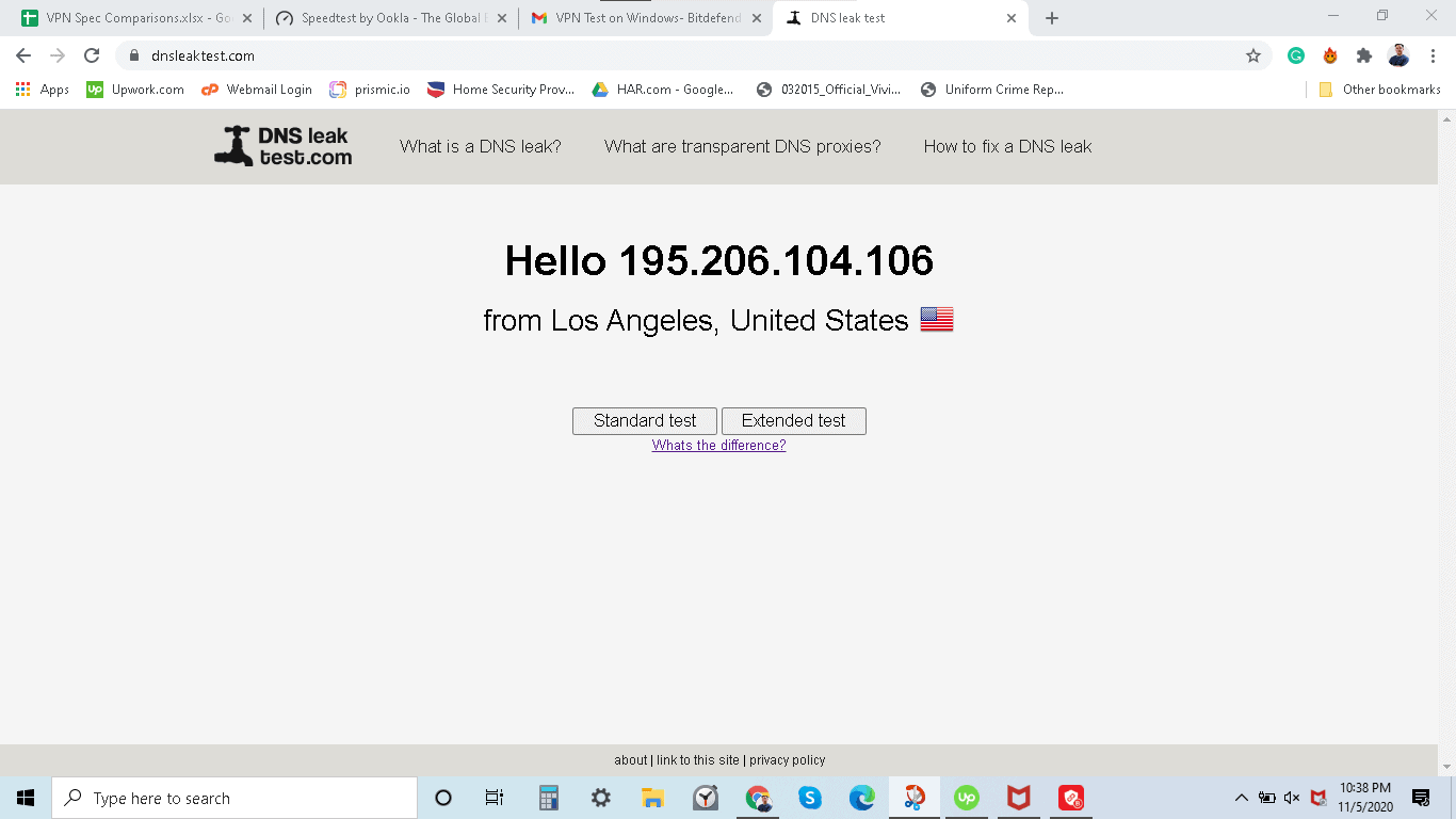 Bitdefender - DNS Leak Test Bitdefender - DNS Leak Test
