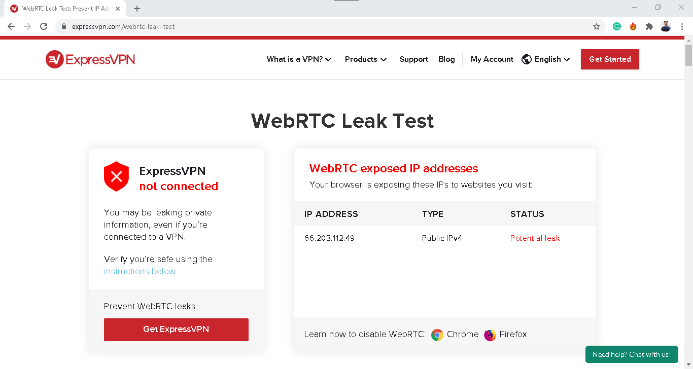 Kaspersky WebRTC Leak Test on Windows Kaspersky WebRTC Leak Test on Windows