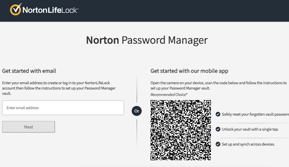 Setting Up Norton Password Manager Setting Up Norton Password Manager