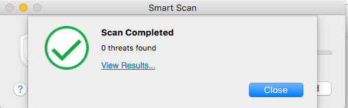 Trend Micro Smart Scan Completed Trend Micro Smart Scan Completed