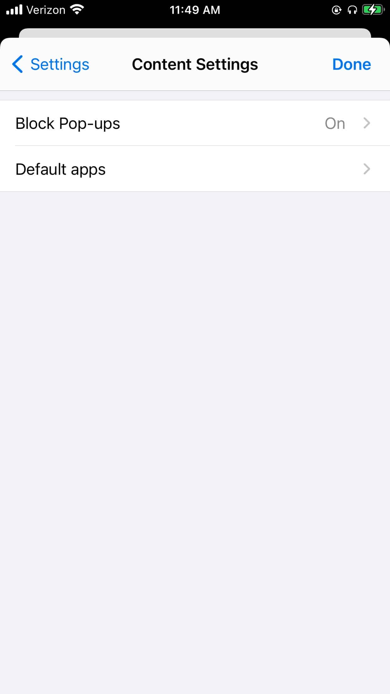 Blocking Pop-Ups on the iPhone Blocking Pop-Ups on the iPhone