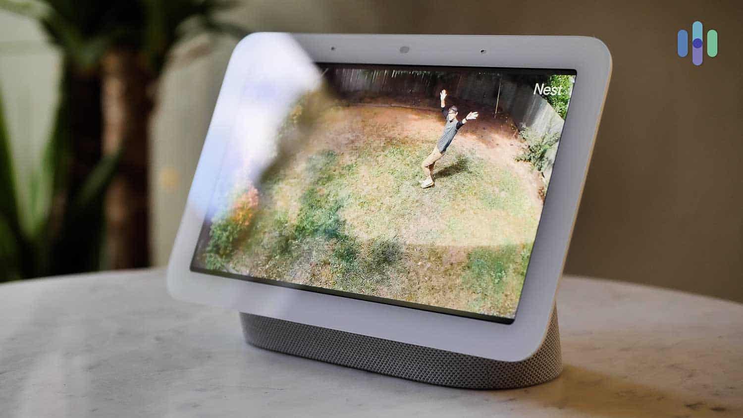 Footage on Nest Hub Footage on Nest Hub