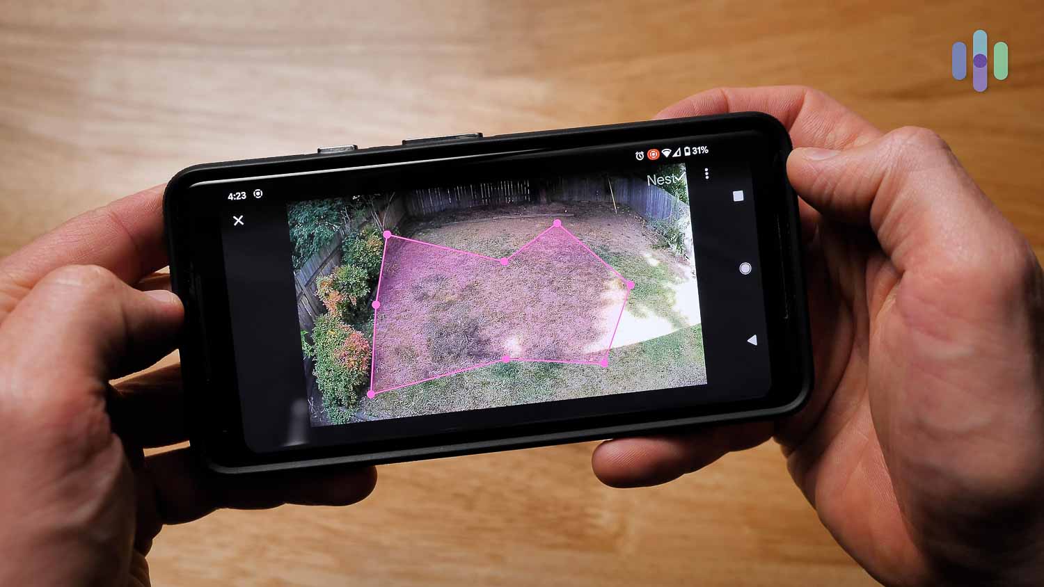 Nest App’s Motion Zones Nest App's Motion Zones