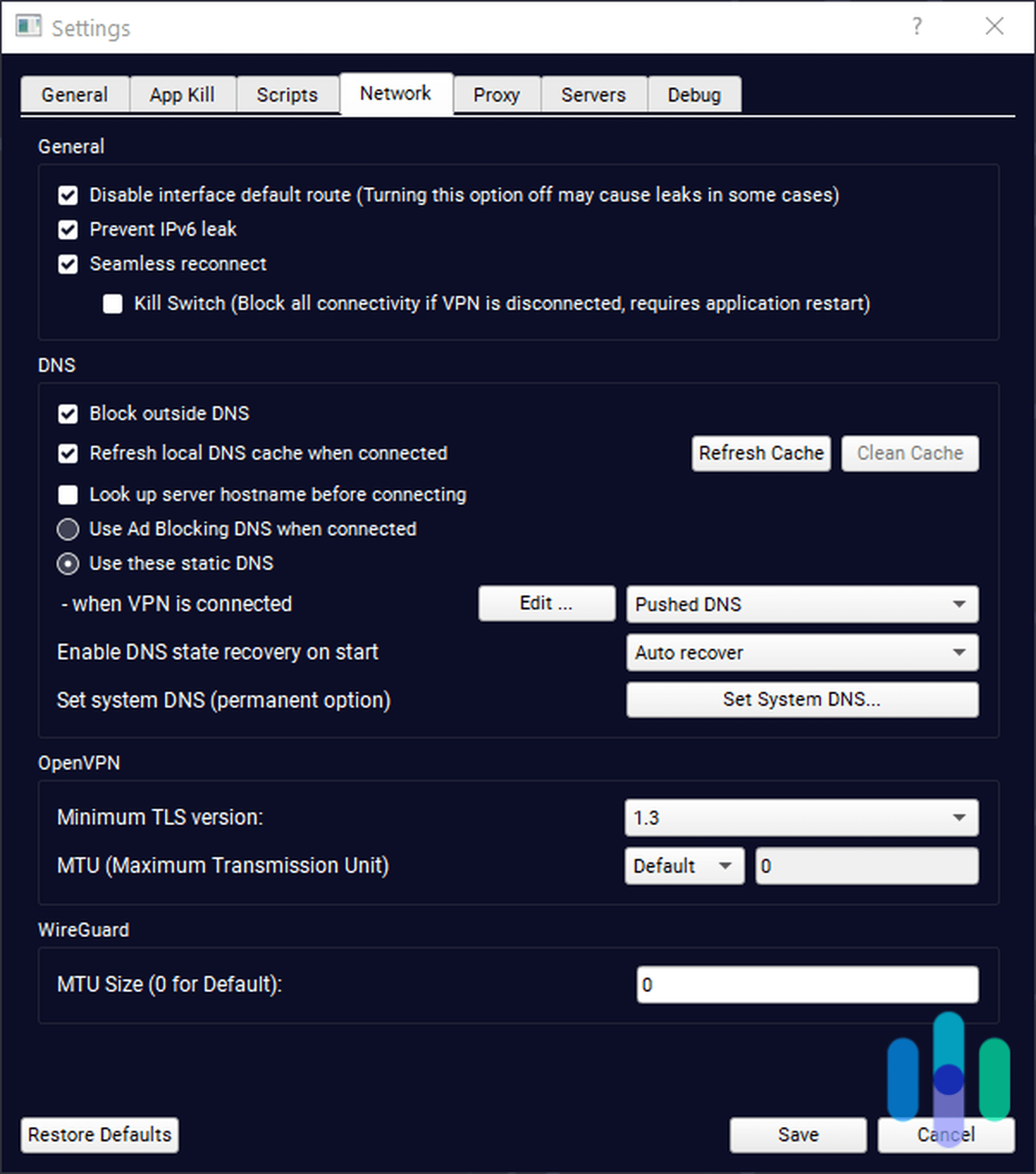 TorGuard Kill switch Kill switch