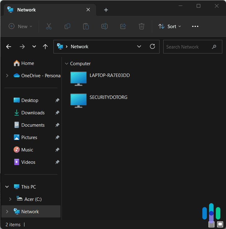 How LAN-connected devices appear on Windows 11 How LAN-connected devices appear on Windows 11