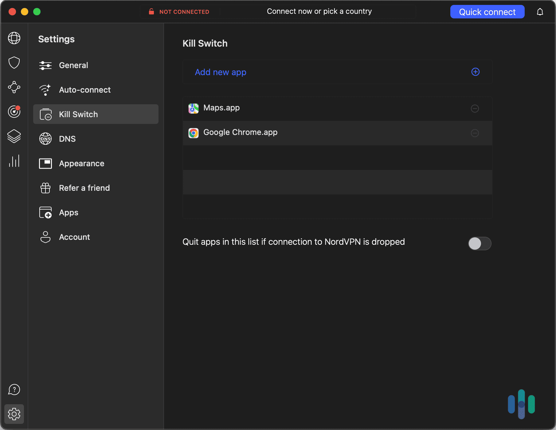 Configuring a Kill Switch Configuring a Kill Switch