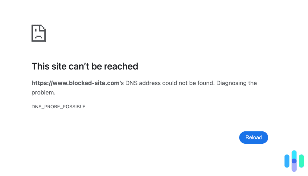 this site can’t be reached error this site can't be reached error