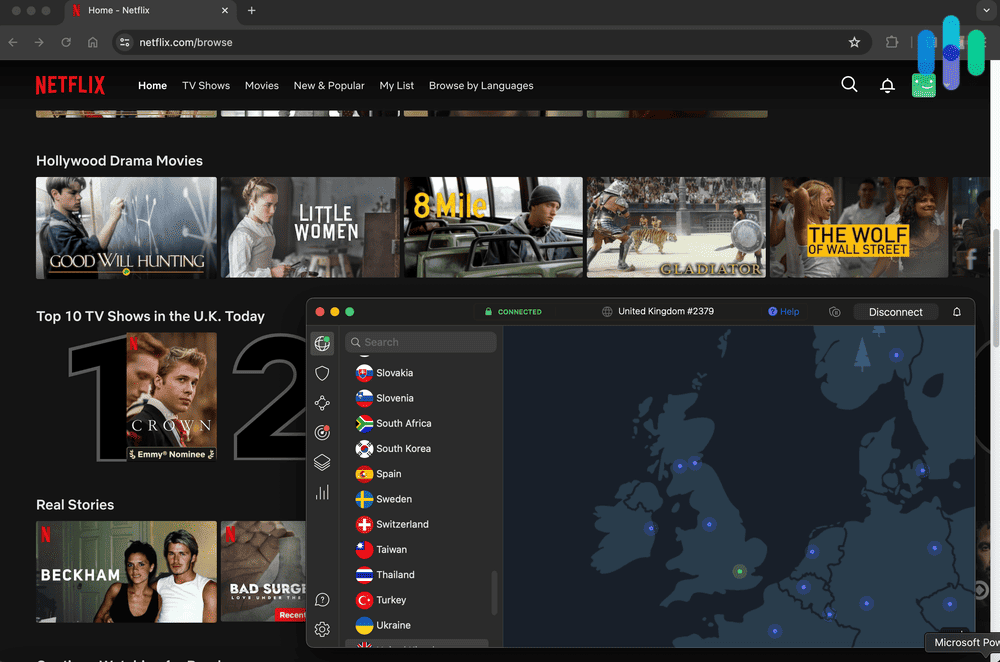Connecting to a UK server to watch UK Netflix content Connecting to a UK server to watch UK Netflix content