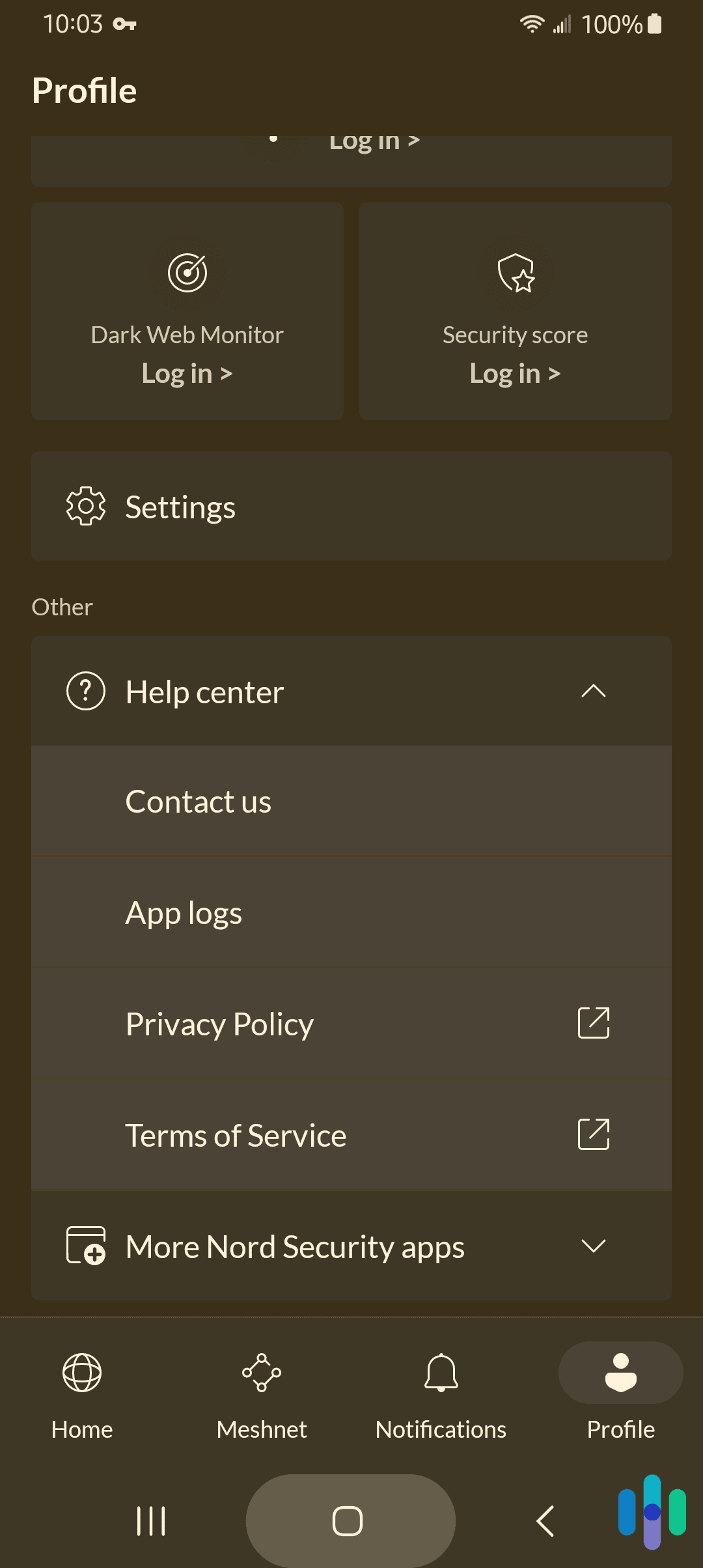 Help Center on NordVPN Android App Help Center on NordVPN Android App