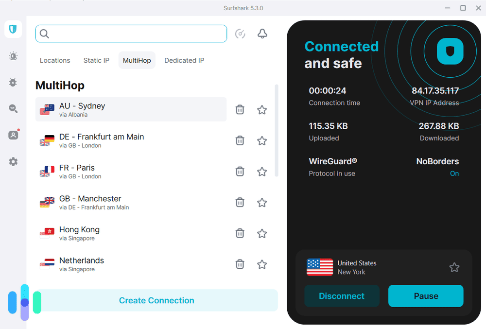 Surfshark Dynamic Multihop Surfshark Dynamic Multihop