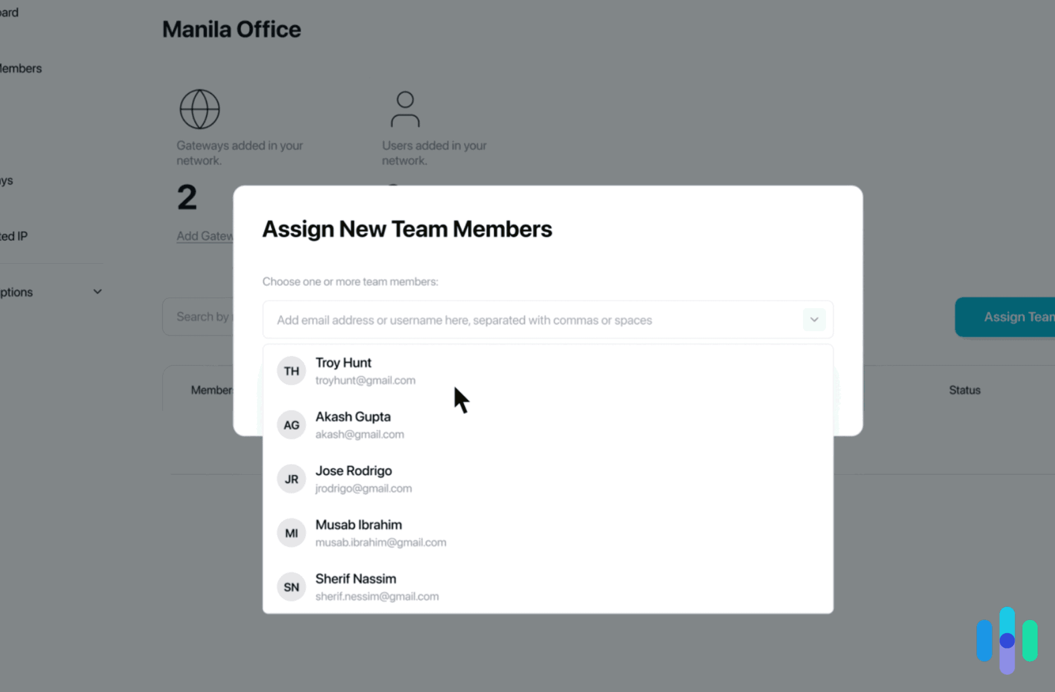 Managing teams with PureDome VPN. Managing teams with PureDome VPN.