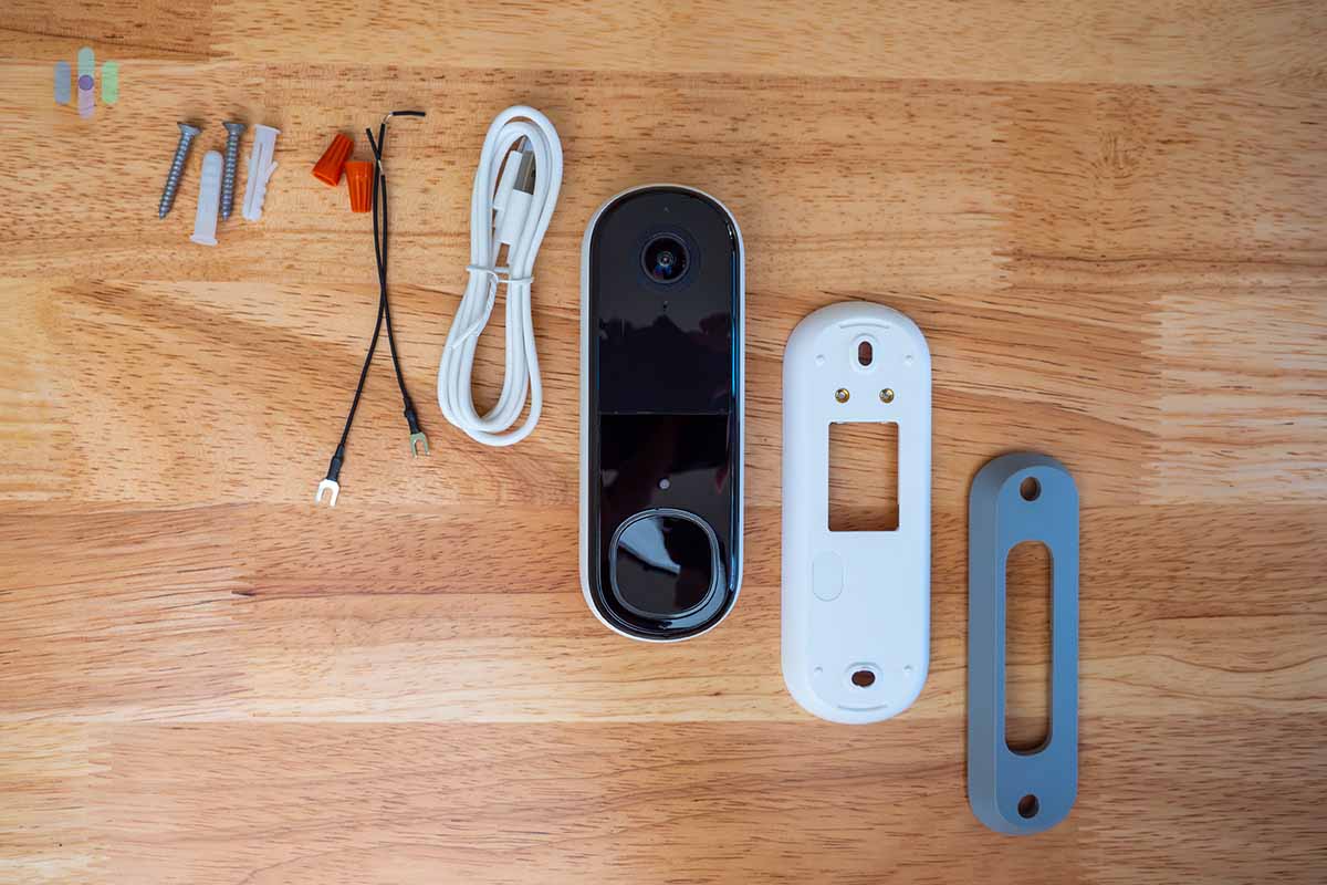 Arlo Essential Video Doorbell (2nd gen) components Arlo Essential Video Doorbell (2nd gen) components