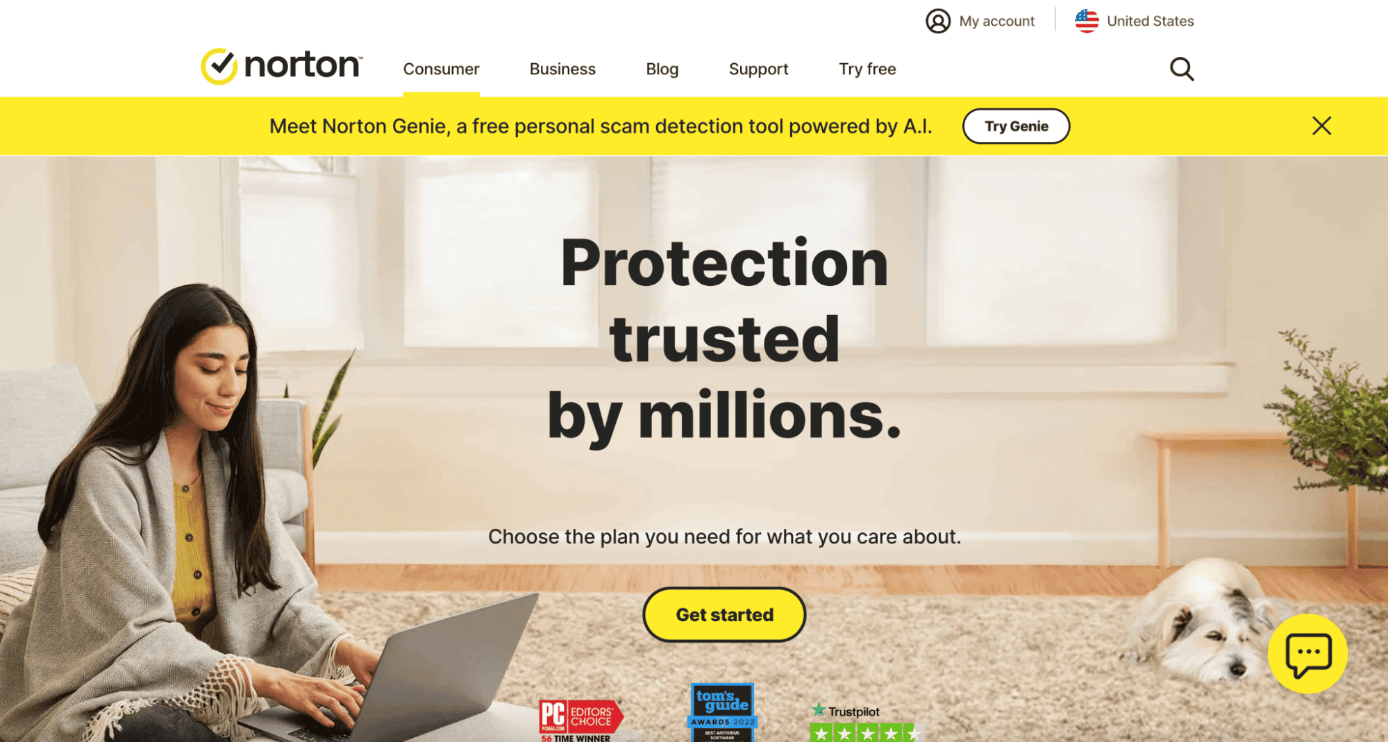 norton homepage