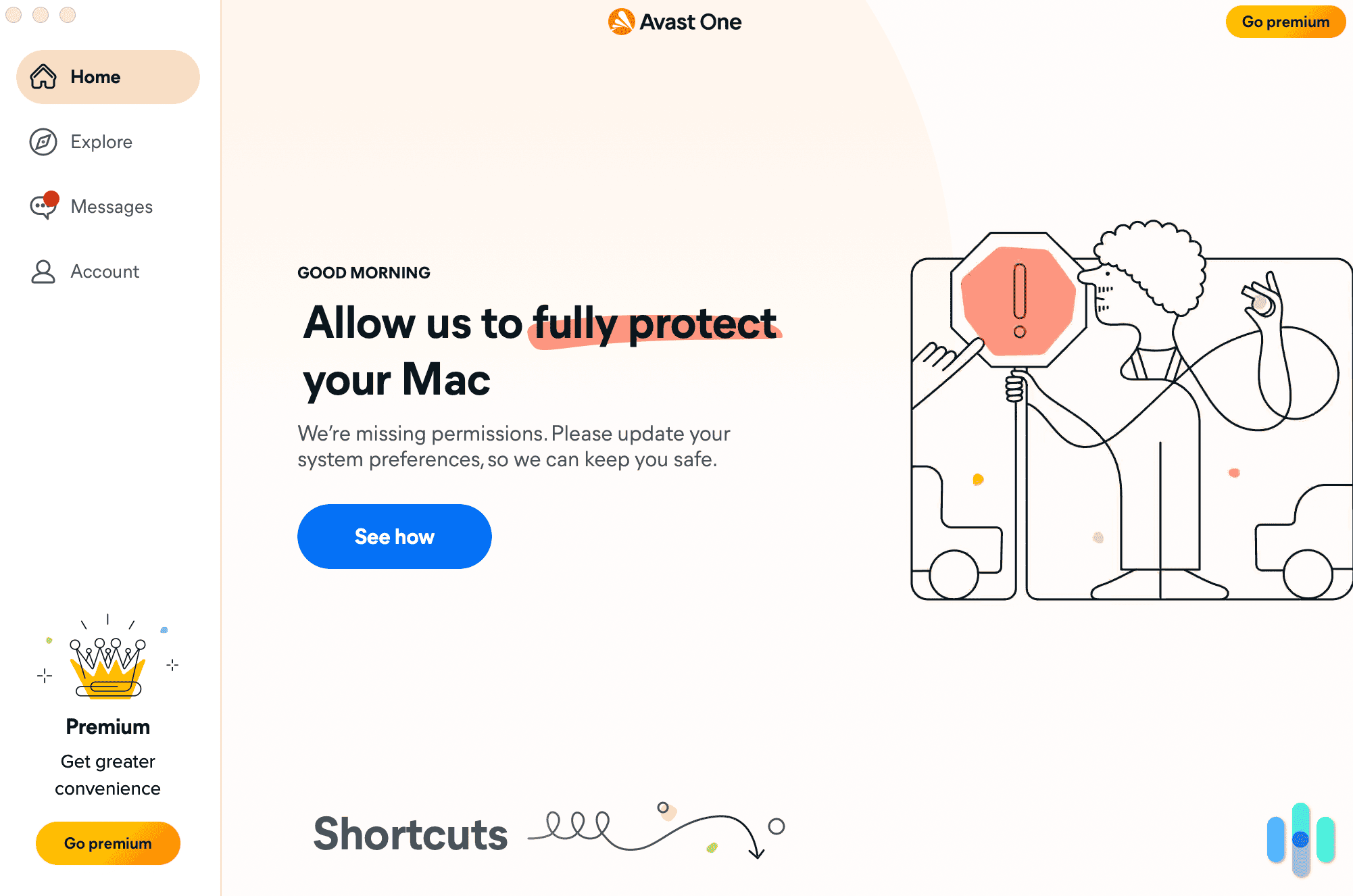 Avast user interface app Avast user interface app