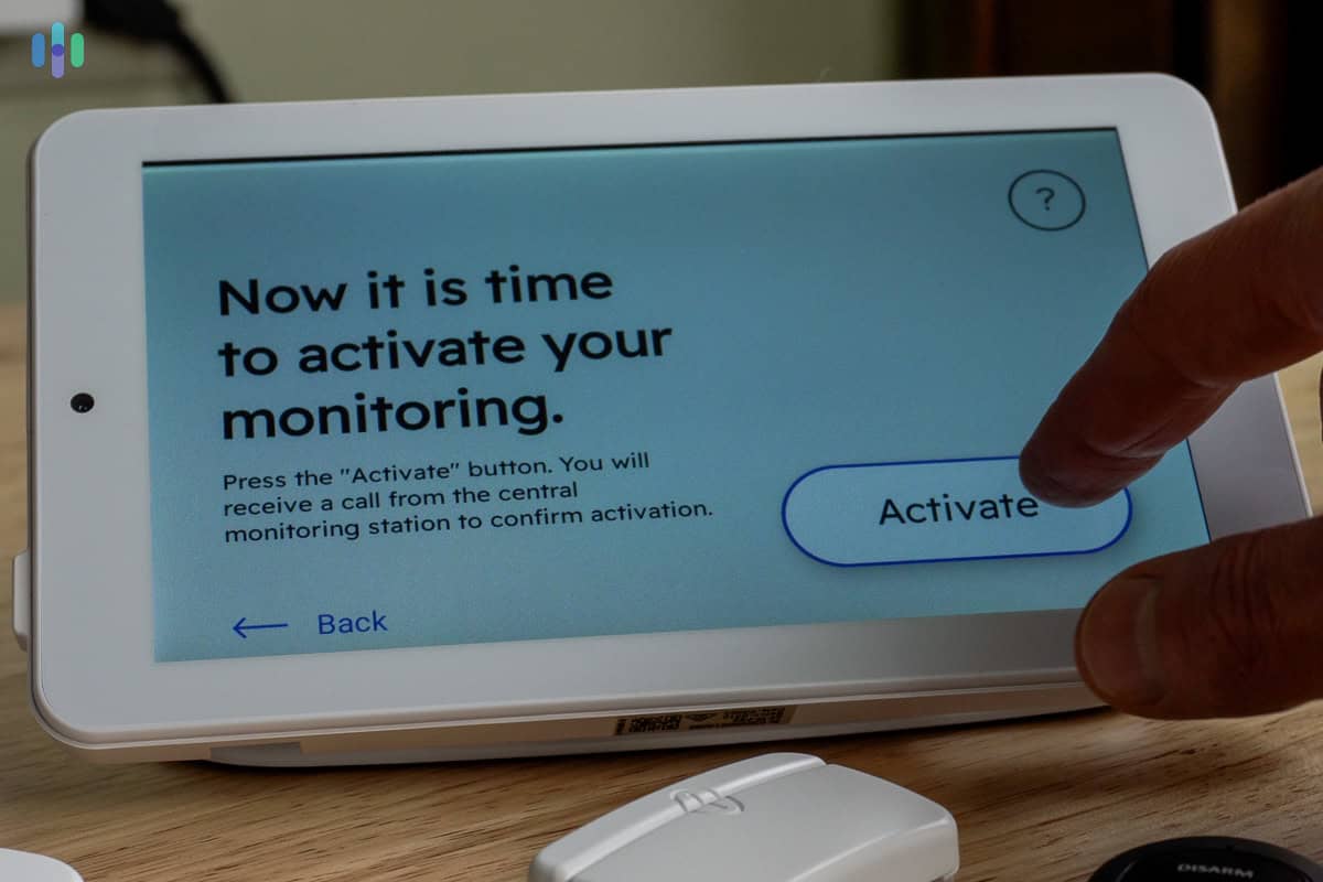 Activating monitoring on the Cove Panel Activating monitoring on the Cove Panel