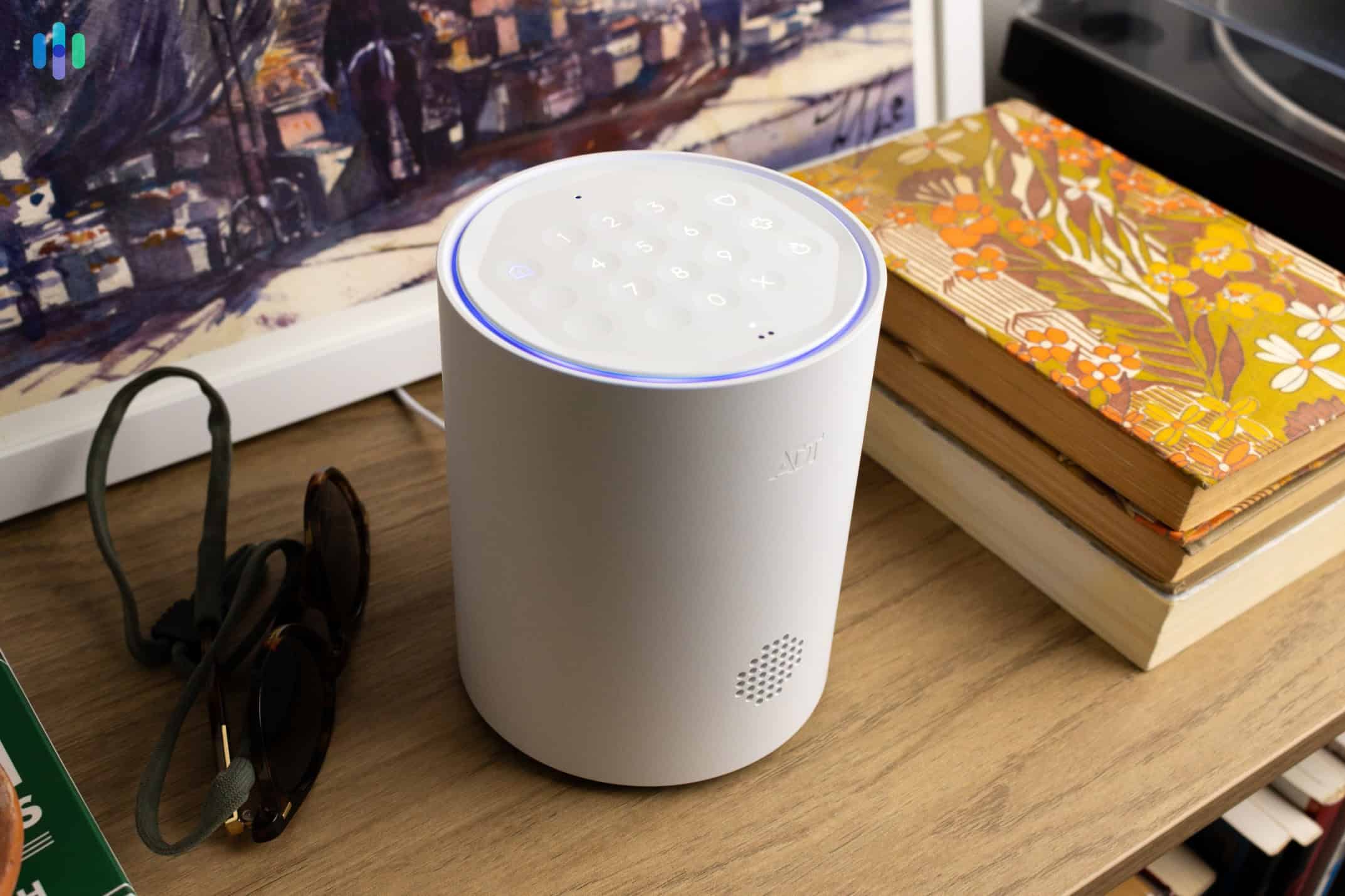 ADT Base Armed Home (wide shot) ADT Base set up