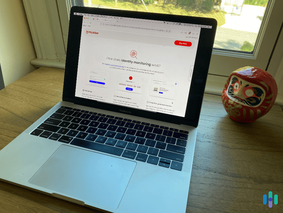 Using McAfee’s resources to better understand the service — part of our research process.