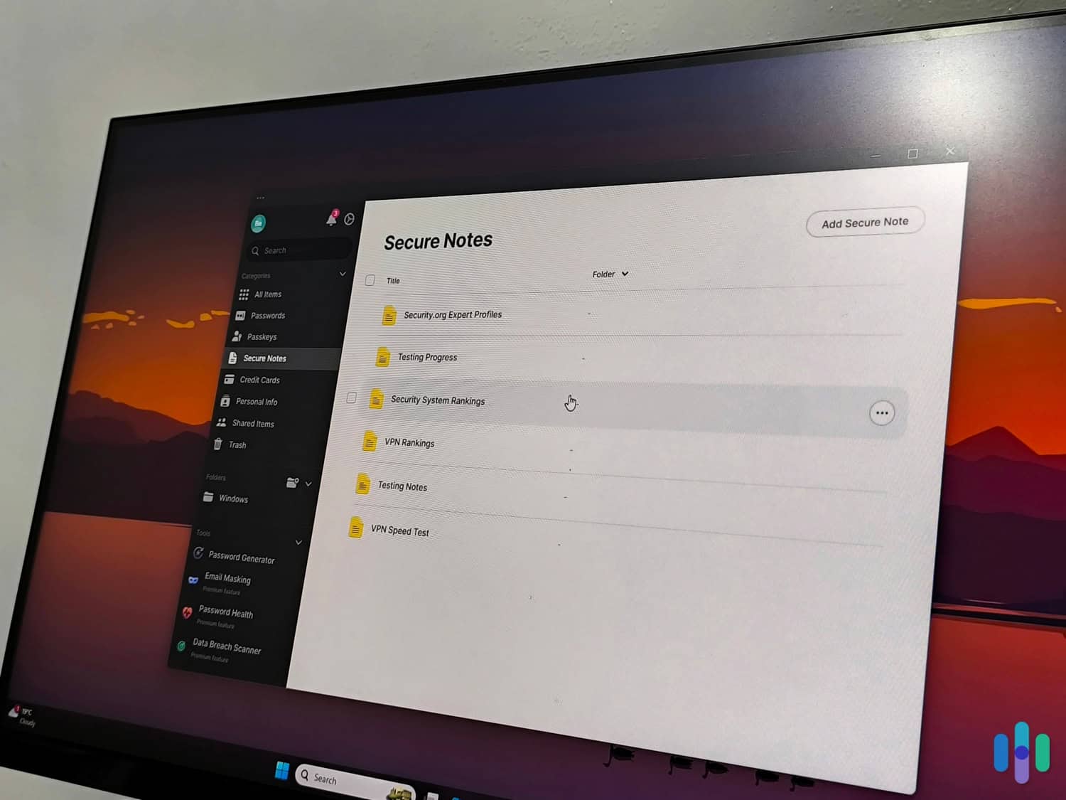 Adding work-related secure notes to our NordPass vault Adding work-related secure notes to our NordPass vault