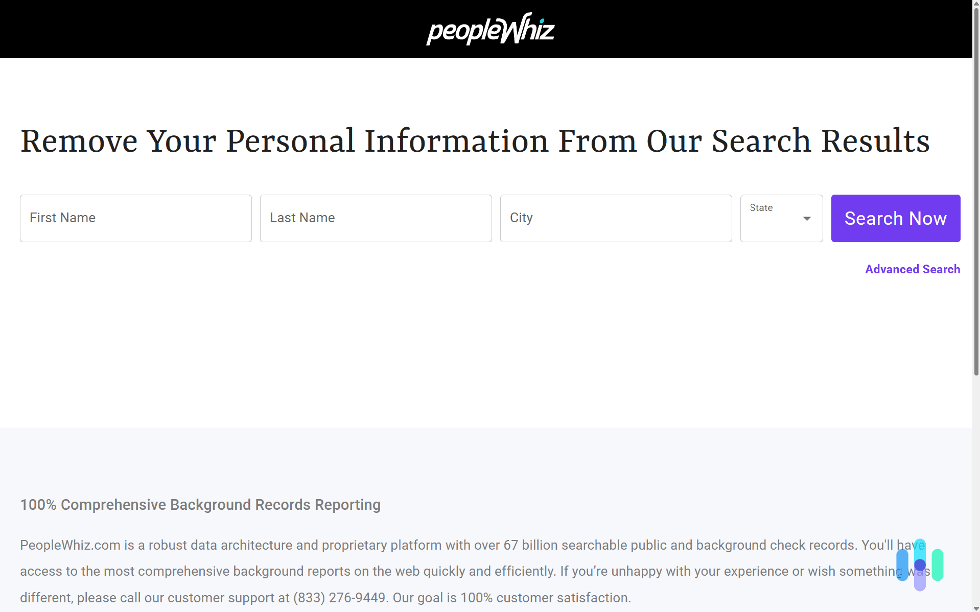 Here’s what the actual opt out page looks like for finding your profile to remove your data. Here’s what the actual opt out page looks like for finding your profile to remove your data.