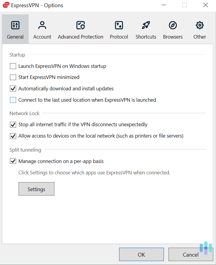 ExpressVPN's apps are really simple to navigate and use.