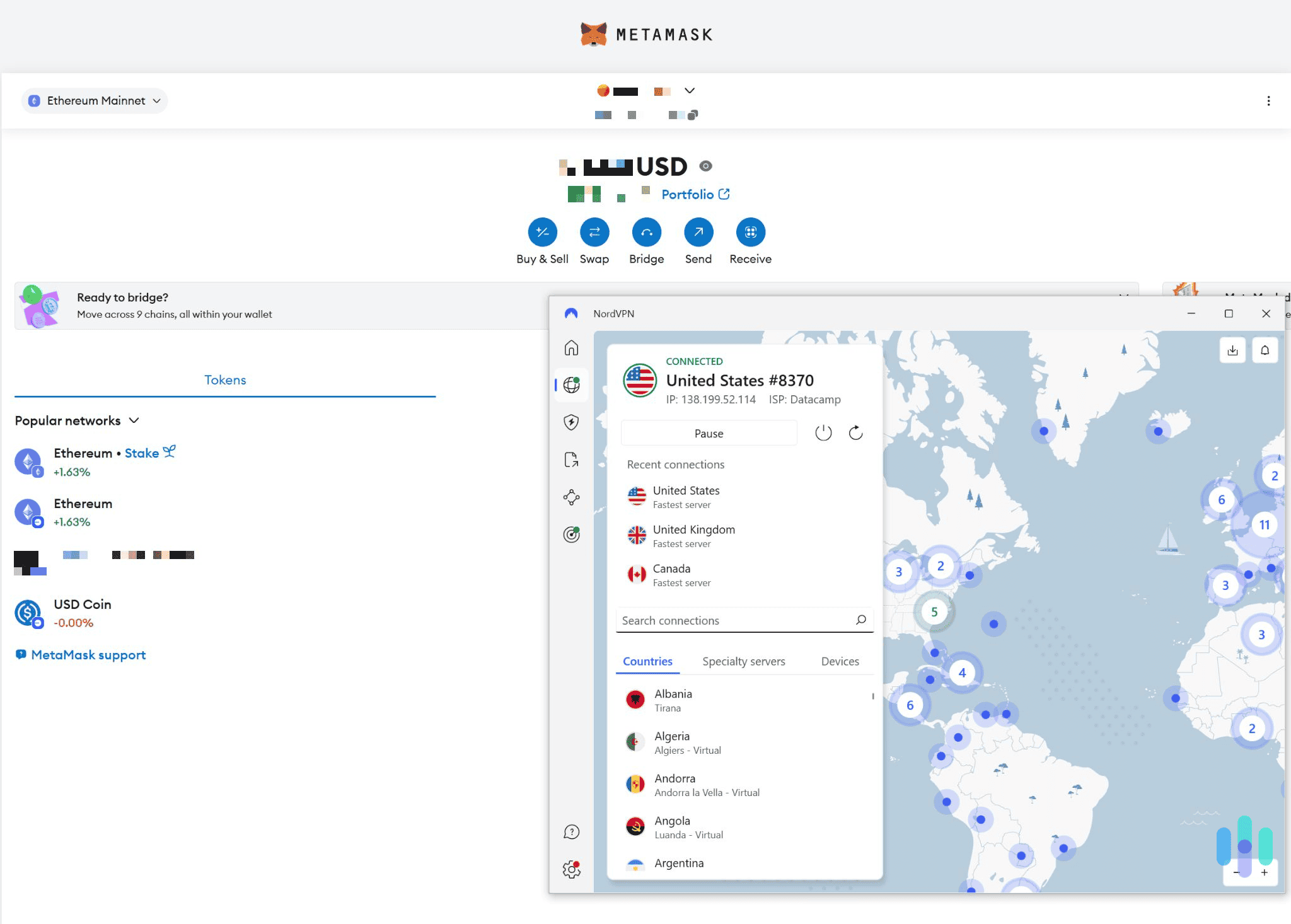 Using a VPN is the best way to secure your crypto trading activities.