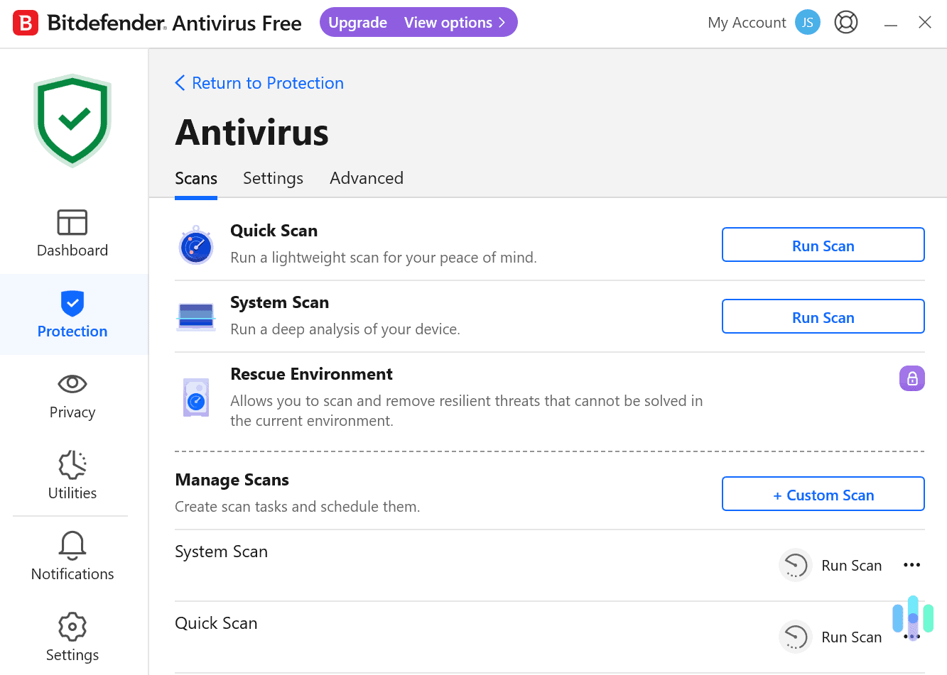 Bitdefender provides free access to an intuitive and feature-rich desktop antivirus app. Bitdefender provides free access to an intuitive and feature-rich desktop antivirus app.