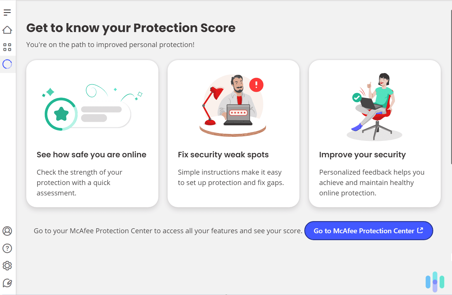 McAfee offers great plans for families, and is also simple to use.