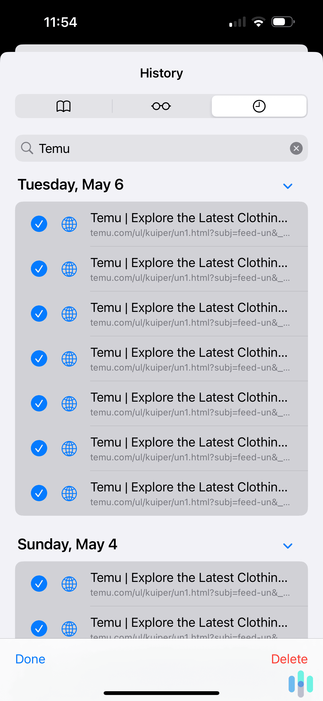 Removing websites from your iPhone’s Safari history is straightforward. Removing websites from your iPhone's Safari history is straightforward.