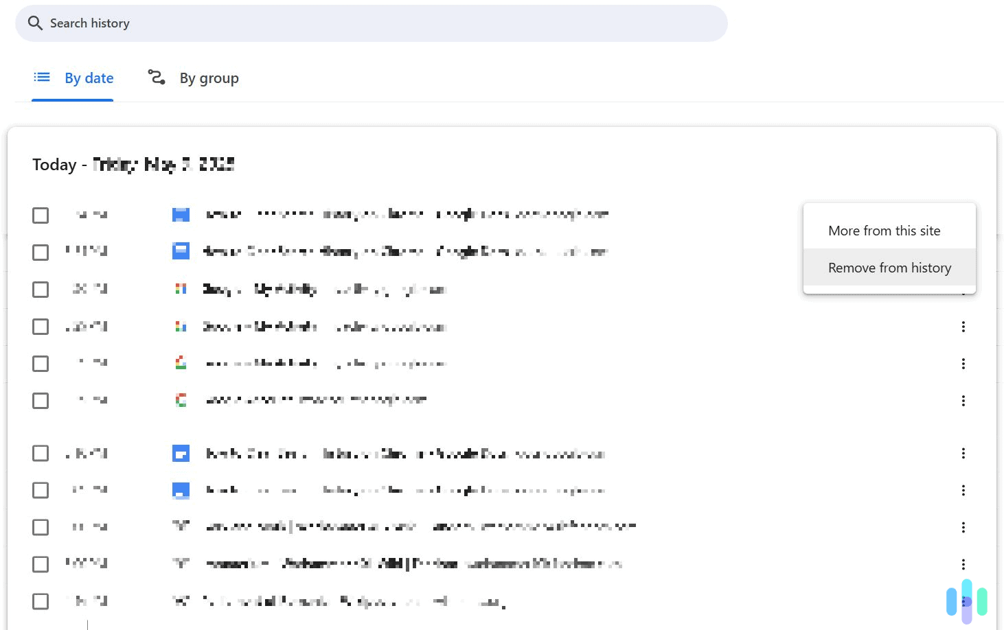 Clearing your search history on desktop normally means deleting your browser’s history. Clearing your search history on desktop normally means deleting your browser's history.
