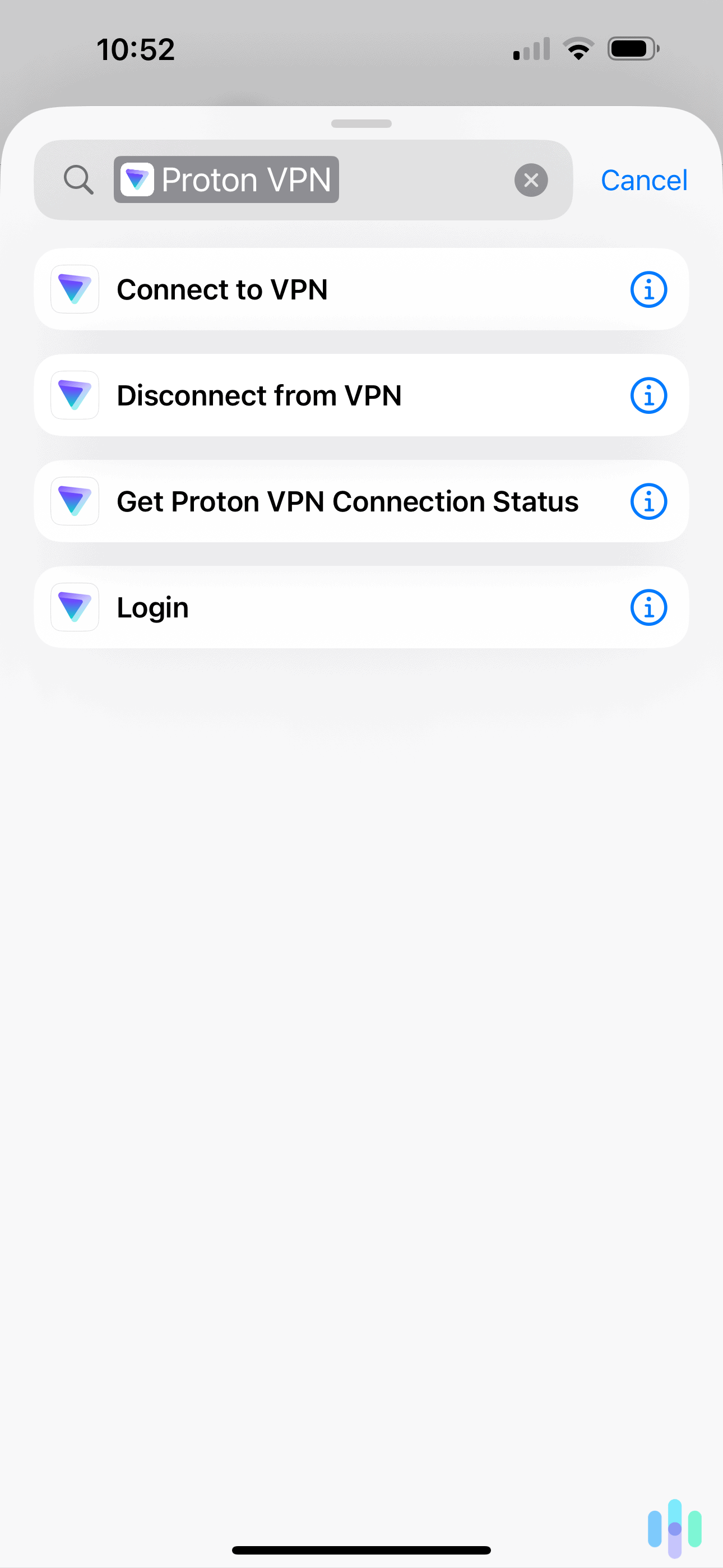 Proton VPN s iPhone app allows free users to set up Siri integrations. Proton VPN s iPhone app allows free users to set up Siri integrations.