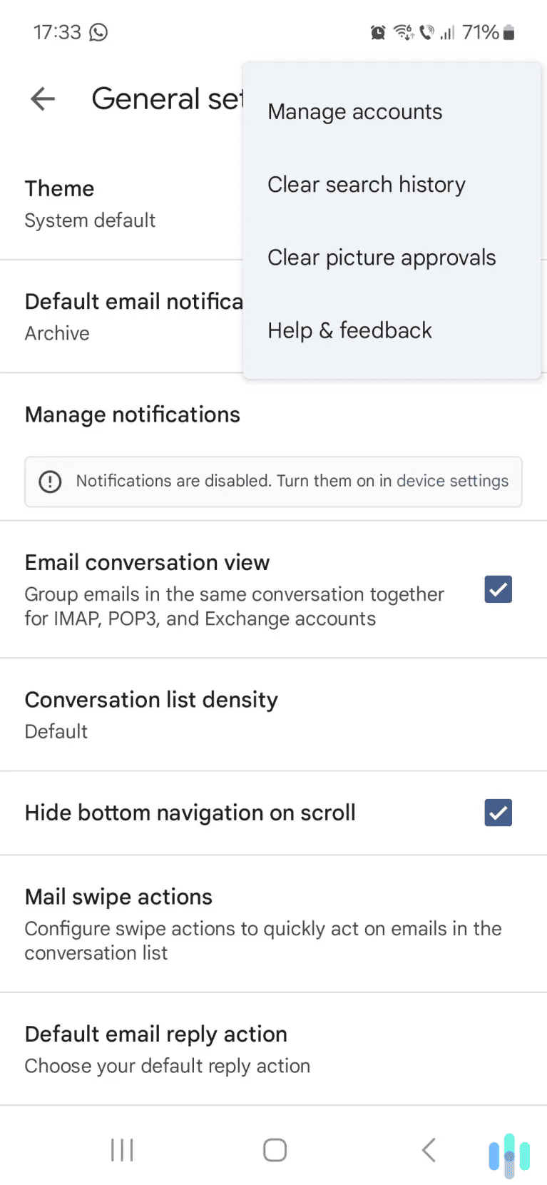 Select the option to clear your search history, and confirm your choice. Select the option to clear your search history, and confirm your choice.