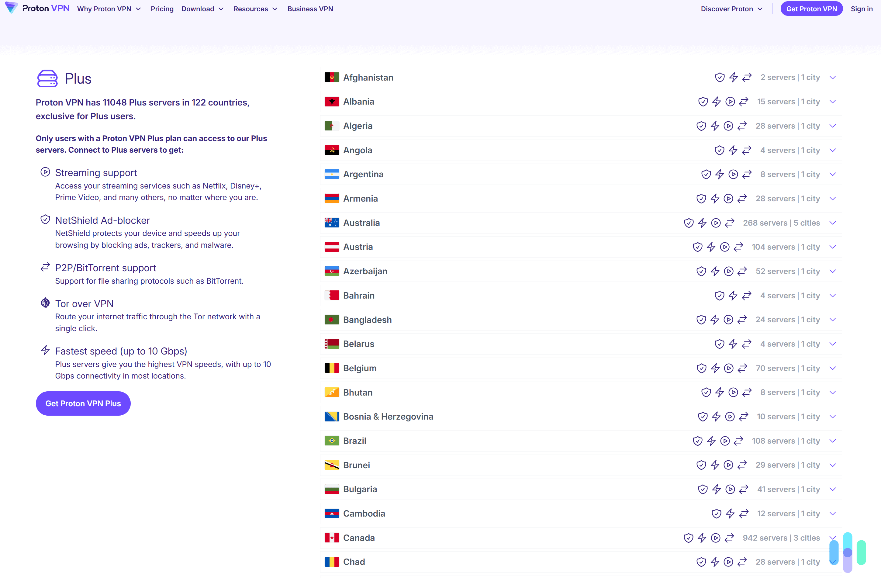 Proton VPN has one of the largest server networks out there.