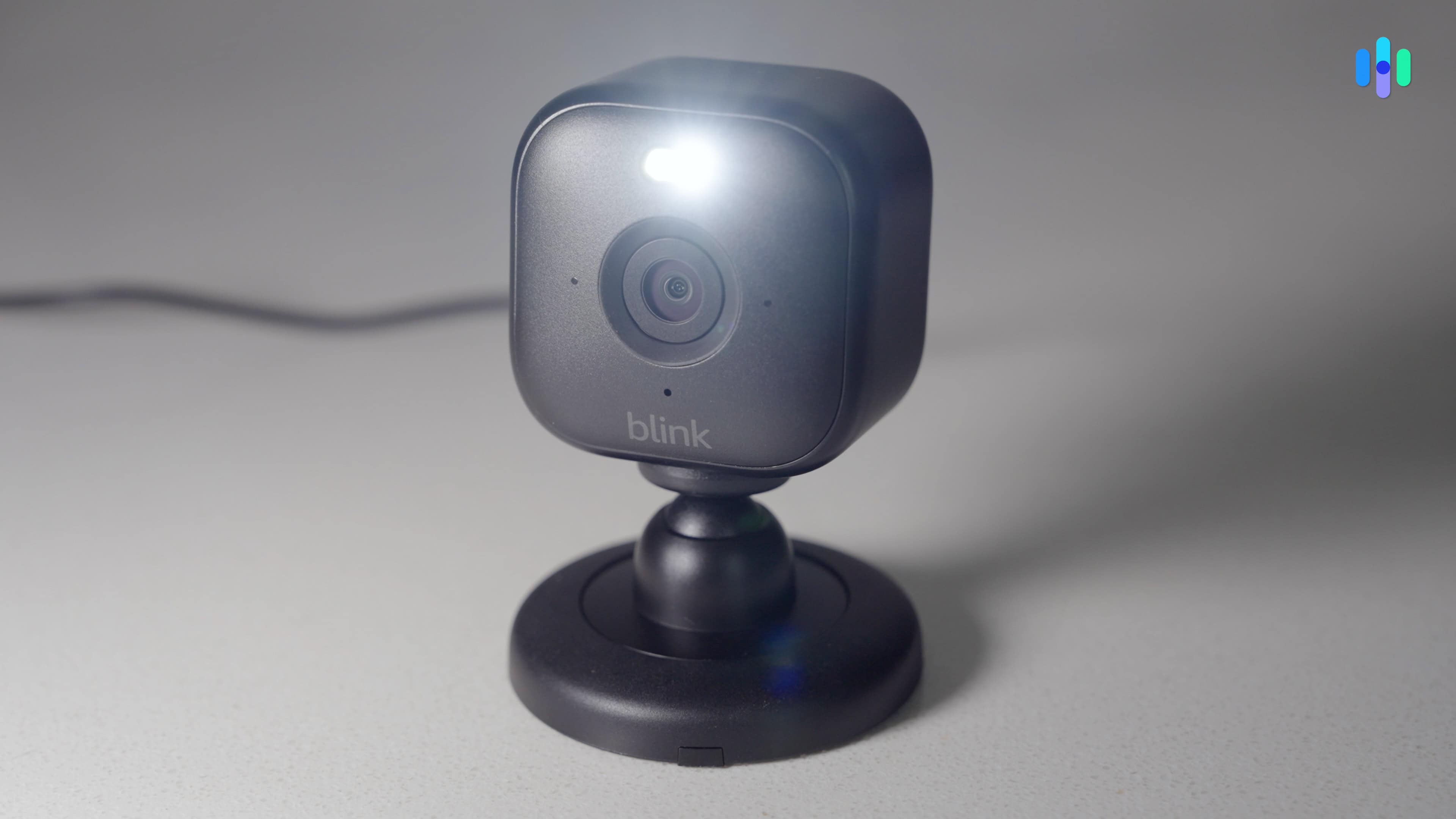 Blink Mini 2 spotlight Here’s a look at our Blink Mini 2 with its spotlight on.