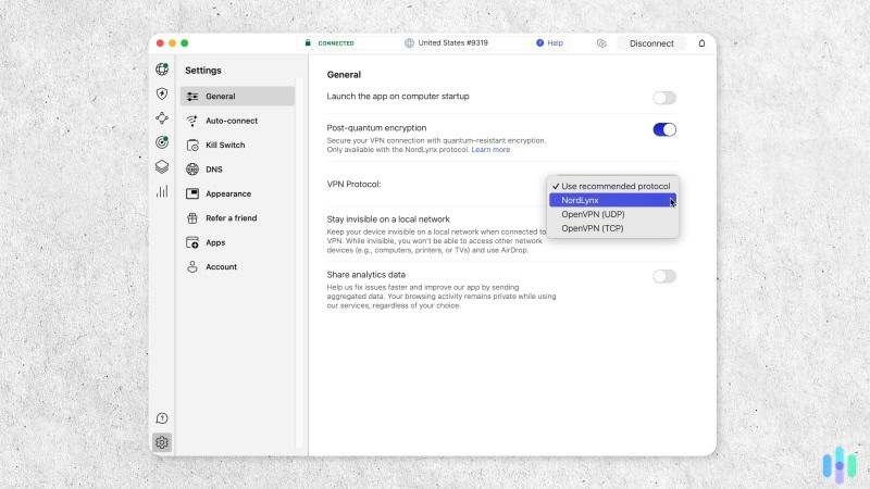 We got great value from NordVPN. largely due to their extensive list of features and customizable settings