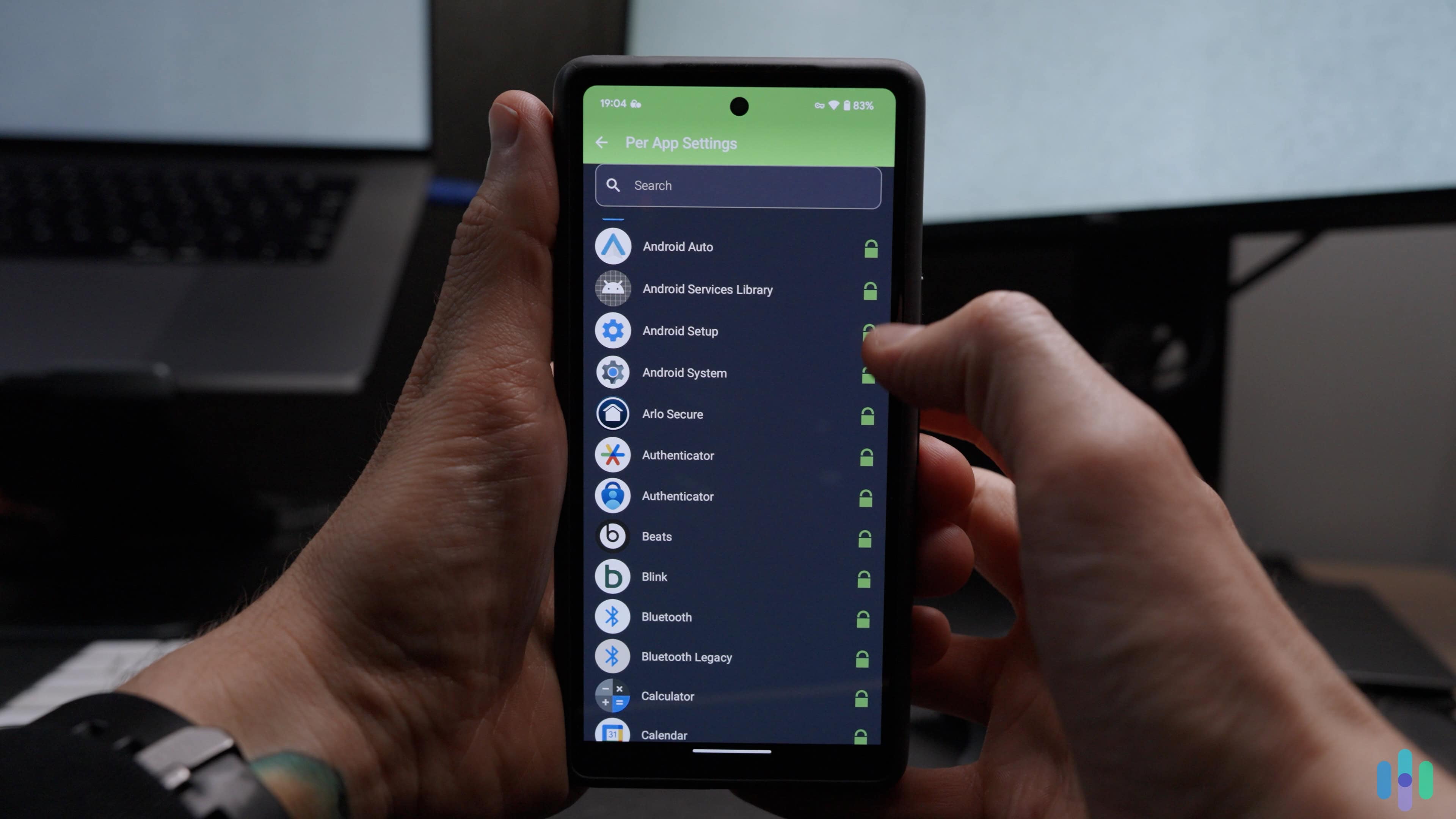 PIA’s split tunneling feature is also available in the mobile apps.