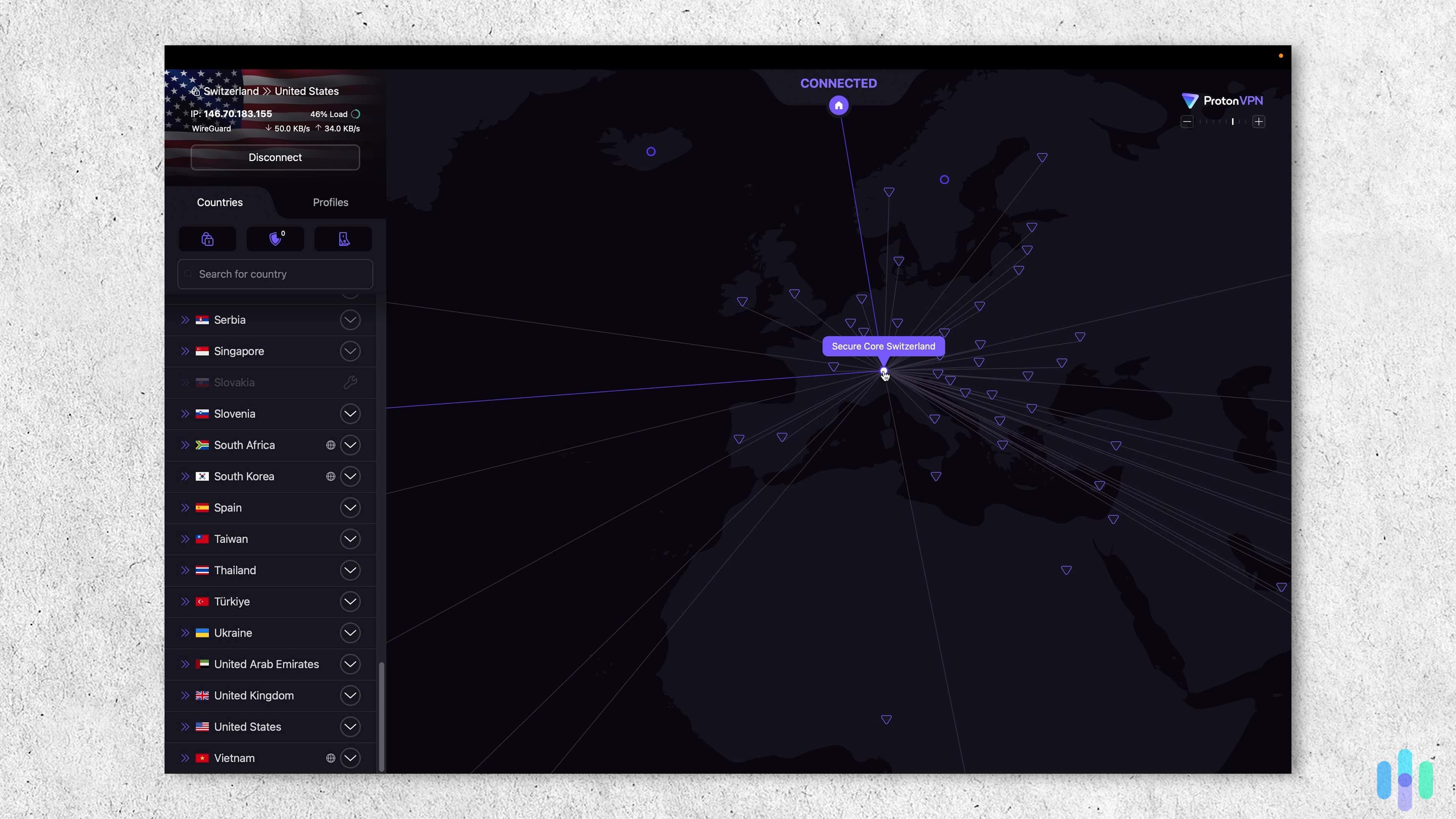 While Proton VPN’s Secure Core servers ramp up your privacy, we found that they significantly slow internet speeds.