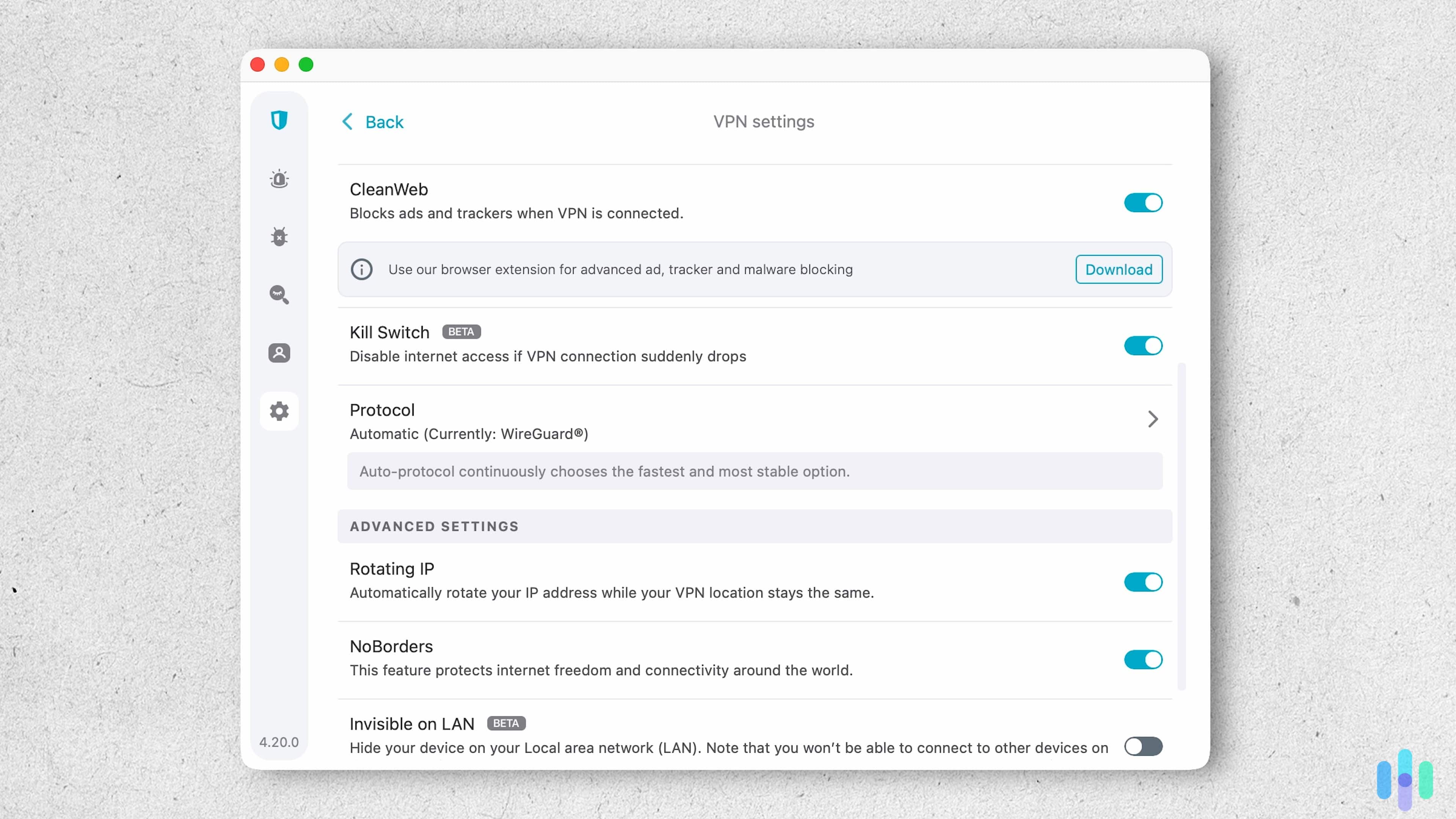 We always turn on Surfshark’s kill switch when torrenting to ensure our IP address doesn’t leak to connected peers. We always turn on Surfshark’s kill switch when torrenting to ensure our IP address doesn’t leak to connected peers.